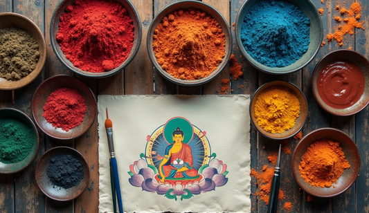 The Soul of the Pigment: The Story Behind Thangka Paintin