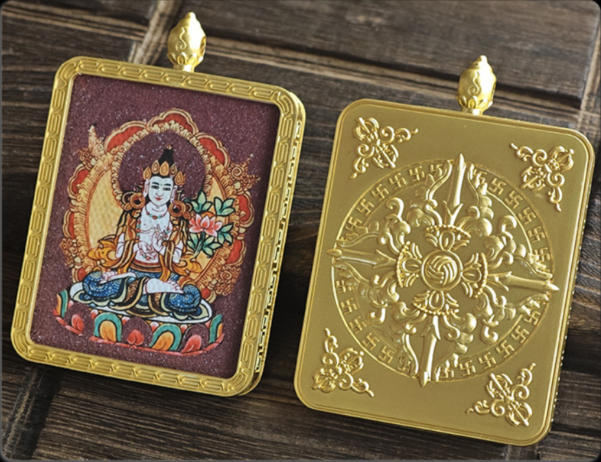 Guardian God Thangka：Samantabhadra Manjusri Bodhisattva Thangka