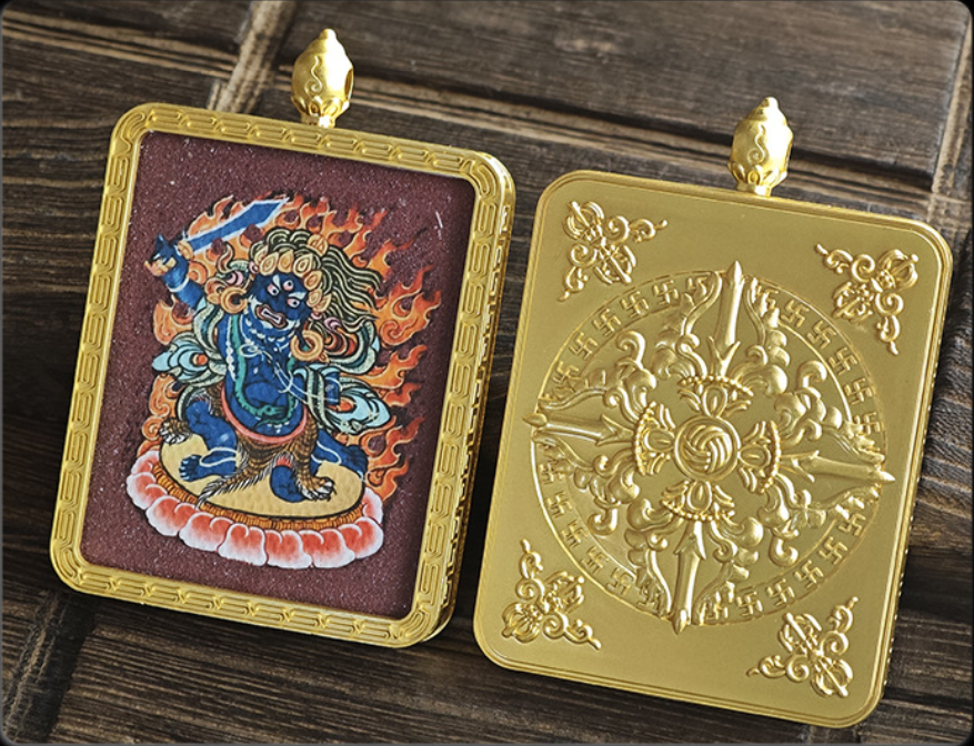 Guardian God Thangka：Samantabhadra Manjusri Bodhisattva Thangka