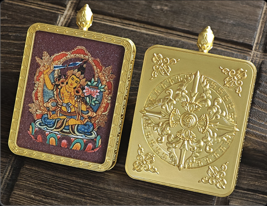 Guardian God Thangka：Samantabhadra Manjusri Bodhisattva Thangka