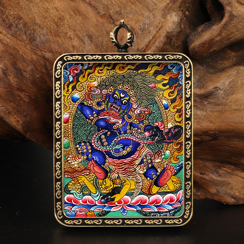 Guardian God Thangka：Twelve Zodiac Guardians Thangka