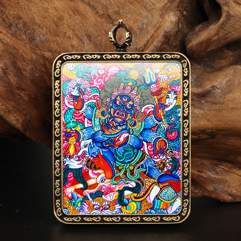 Guardian God Thangka：Twelve Zodiac Guardians Thangka