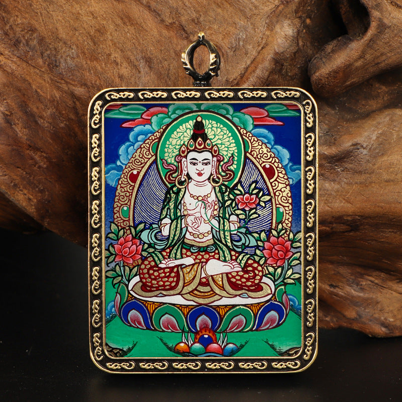 Guardian God Thangka：Twelve Zodiac Guardians Thangka