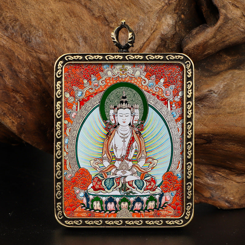 Guardian God Thangka：Twelve Zodiac Guardians Thangka