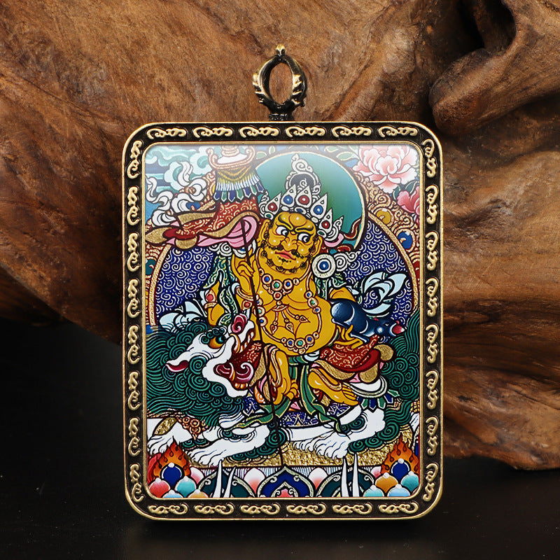 Guardian God Thangka：Twelve Zodiac Guardians Thangka